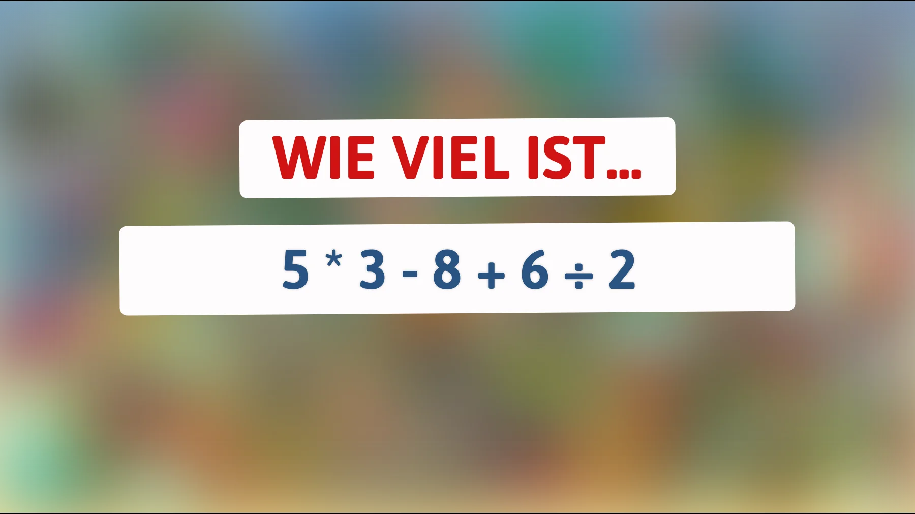 Nur wahre Genies können dieses Mathe-Rätsel lösen: Kennst du die Antwort?"